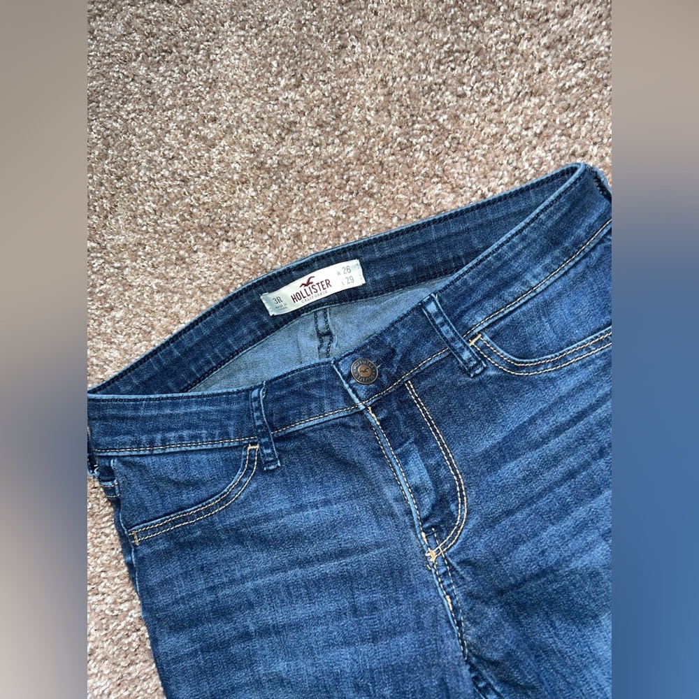 Hollister Dark Wash Skinny Jeans - Picture 5 of 5